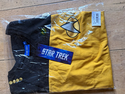 Star trek yellow black cotton - star, yellow/black