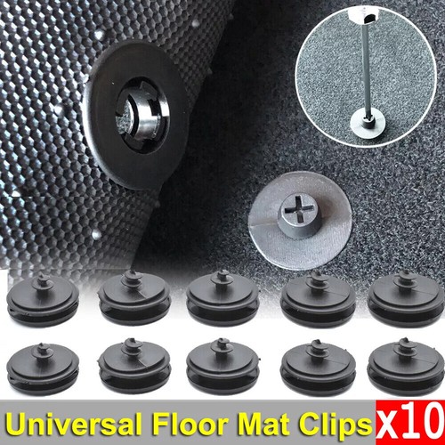 10x car mat carpet clip - car,