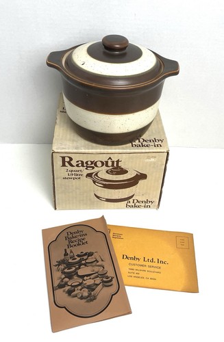 Vintage denby ragout qt - denby,