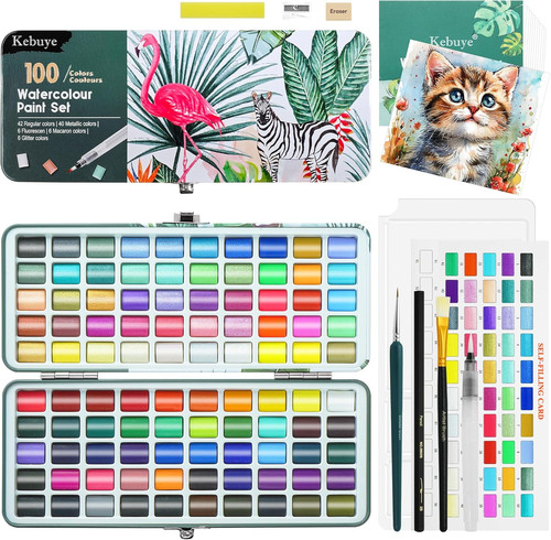 Watercolour paint set art - watercolour,