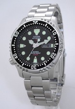 Citizen Promaster Automatic DIVER'S 20 Atm Steel Plastic Band NY0040-09EEM