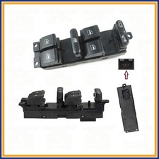 PULSANTIERA PER VW GOLF 4 BORA PASSAT LEON TOLEDO INTERRUTTORE 4 VETRI TASTIERA
