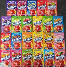 KOOL-AID 10 SACHETS YOU CHOOSE FLAVOURS CHERRY, BERRY, ORANGE AMERICAN IMPORT