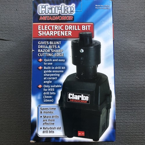 Electric drill bit sharpener - drill,
