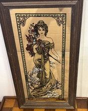Art Nouveau 'Spring' Mirror