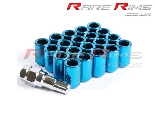 Blue tuner wheel - nuts, 20