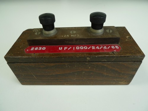 Capacitor pye cambridge - capacitor, wg