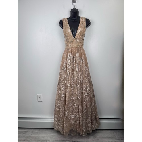 Marchesa notte gold sequin - notte,
