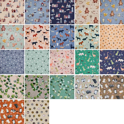 Cotton rich linen look - rich,