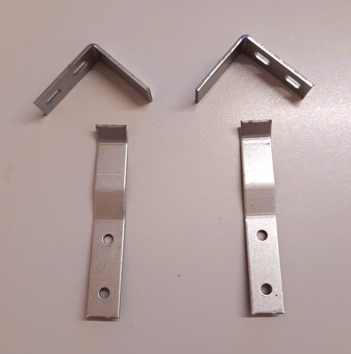 Fire surround fixing brackets - surround,