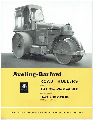 Aveling barford gcs - aveling, &