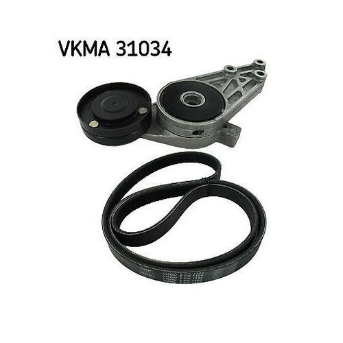 Ribbed belt set - v-ribbed, vkma