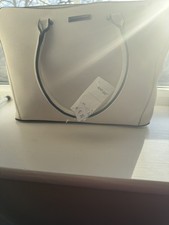 Pierre Cardin White Tote Bag