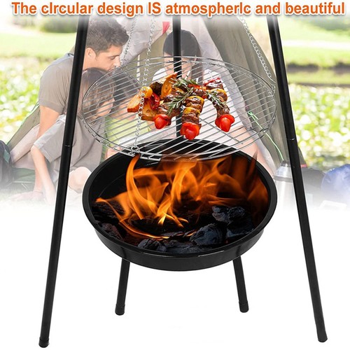 Tripod outdoor fire pit bbq - tripod,