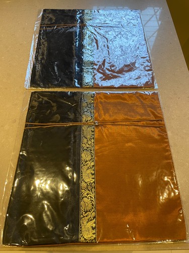 40cmx 40cm thai silk cushion - 40cmx,