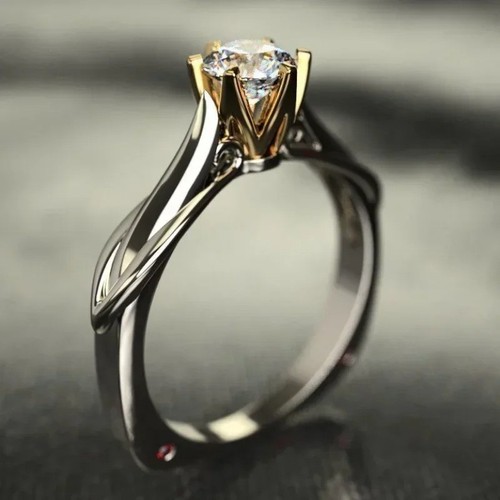 18k gold women - women, moissanite