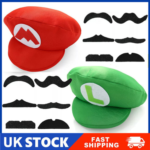 Super marios bros cartoon - marios, hat