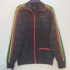 Adidas Originals Rasta Tracksuit Top Jacket | Men's Medium
