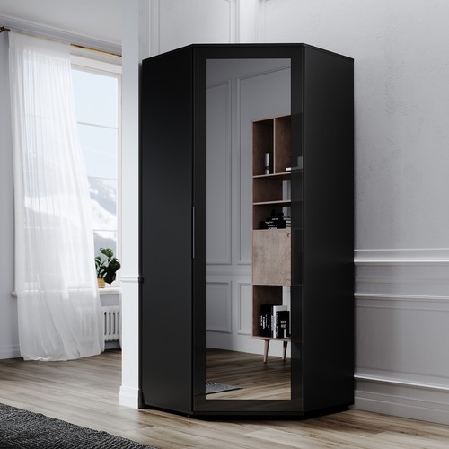 Modern high gloss - high, corner