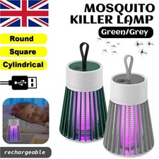 Portable Mosquito Killer Lamp LED USB rechargeable Trap UV Fly Bug Insect Zapper
