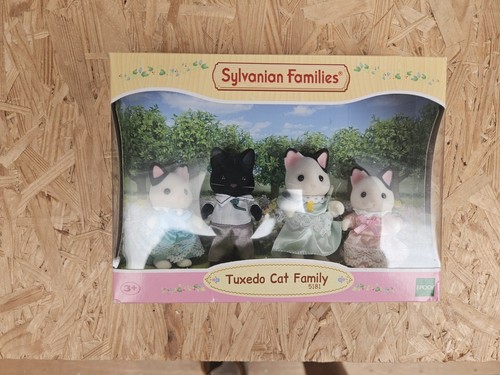 Sylvanian families tuxedo - families, cat