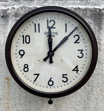 Smiths Industrial Wall Clock