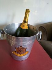 Vintage Veuve Clicquot Champagne Ice Bucket Aluminium. (C)