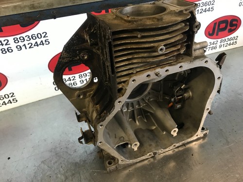 Bare engine crankcase - , block