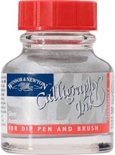 Winsor & Newton Calligraphy Ink, 30ml Bottle, Choose Ink Color