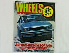 WHEELS MAGAZINE APRIL 1978, TORANA,SIGMA, CELICA,DATSUN 200B VOLKSWAGON MICROBUS