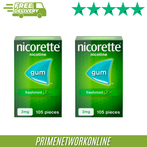 Nicorette 2mg nicotine - 2x,