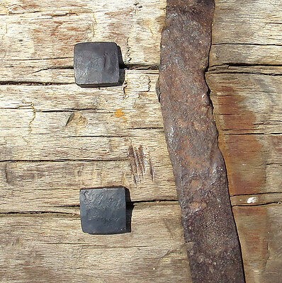 Lot hand forged big square - lot,