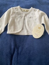 White Cardigan Sweater/Bollero