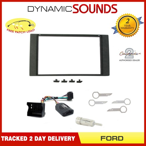Car stereo double din fascia - car,