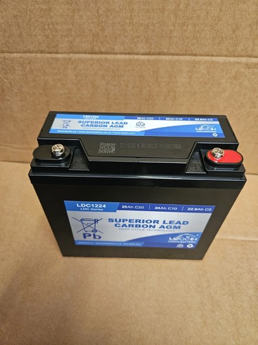 Leoch 12v 25ah battery - 25ah,