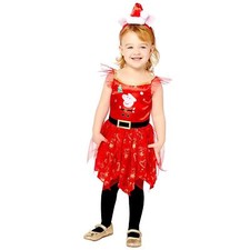 Child Peppa Pig Costume Christmas Dress Age 4-6 Years