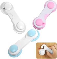 Child Baby Toddler Safety Cupboard Locks Cabinet Door Drawer Fridge Pet Safety 