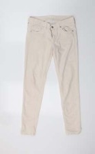F c jeans Womens Beige Cotton
