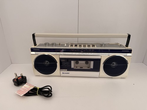 Sharp 12es stereo radio - sharp, qt-12es