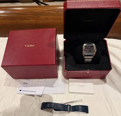 Cartier santos stainless steel - santos,