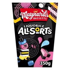 Maynards Bassetts Liquorice Allsorts Sweets Carton  Pack Of 2 x 350 g