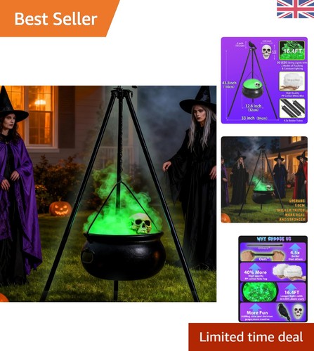 Large witches cauldron - witches, on