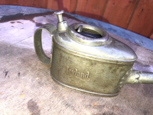 Vintage leyland kaye oil can - oil,
