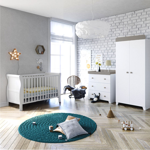Puggle alderley sleigh cot - cot, bed