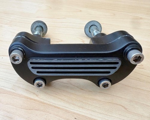 Harley black finned - black, 1”