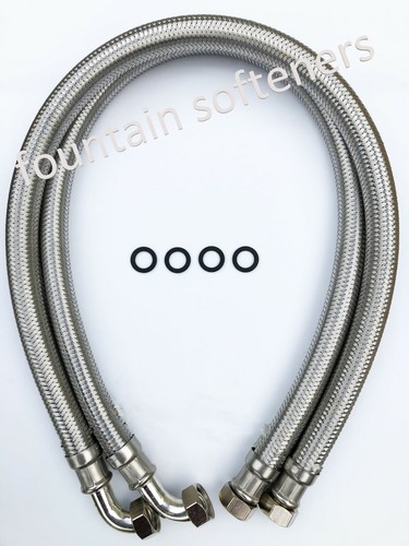 Water softener hoses - hoses, (pair)