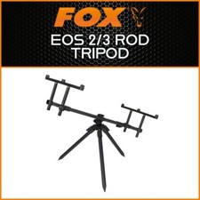 FOX EOS 2/3 ROD TRIPOD & CARRY CASE - NEW | CARP FISHING ROD TRIPOD CRP049