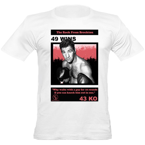 Rocky marciano boxing shirt - boxing, t-shirt