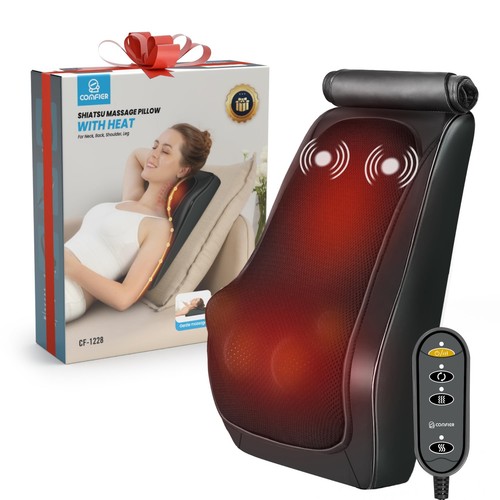 Back massager with heat for - back,