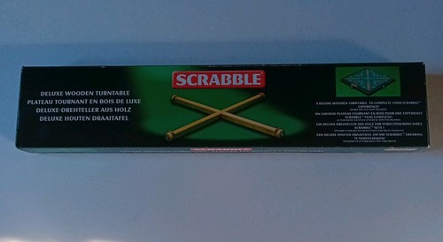 Scrabble deluxe wooden - scrabble,